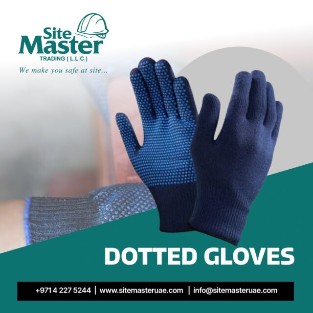 Site Master Trading LLC brings you high-quality Dotted Gloves 🧤✨ Designed for a strong grip, comfort, and durability, these gloves are perfect for construction, industrial, and everyday work use 💪🔧 Stay safe while keeping your hands protected with reliable performance you can trust.

#SiteMasterTrading #DottedGloves #SafetyFirst #WorkGloves #DurableProtection #IndustrialSafety #StrongGrip #HandProtection