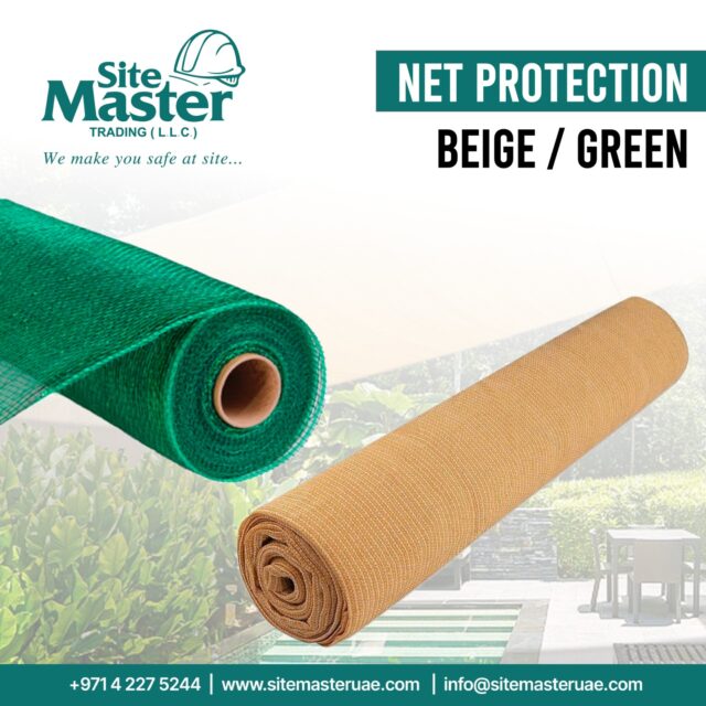 Protect what matters most 🌿⚙️ The Net Protection (Beige/Green) by Site Master Trading LLC offers reliable coverage, UV resistance, and long-lasting durability for construction sites, gardens, and outdoor spaces 🏗️🌤️ Designed for performance and built to last! 💪

#SiteMasterTrading #NetProtection #ConstructionSafety #GreenNet #BeigeNet #OutdoorProtection #DurableDesign #SafetySolutions #QualityYouCanTrust